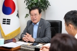 오산시의회 방문(푸른봉사회) 대표이미지