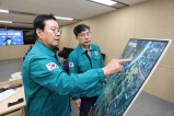 집중호우지역 현장방문 대표이미지