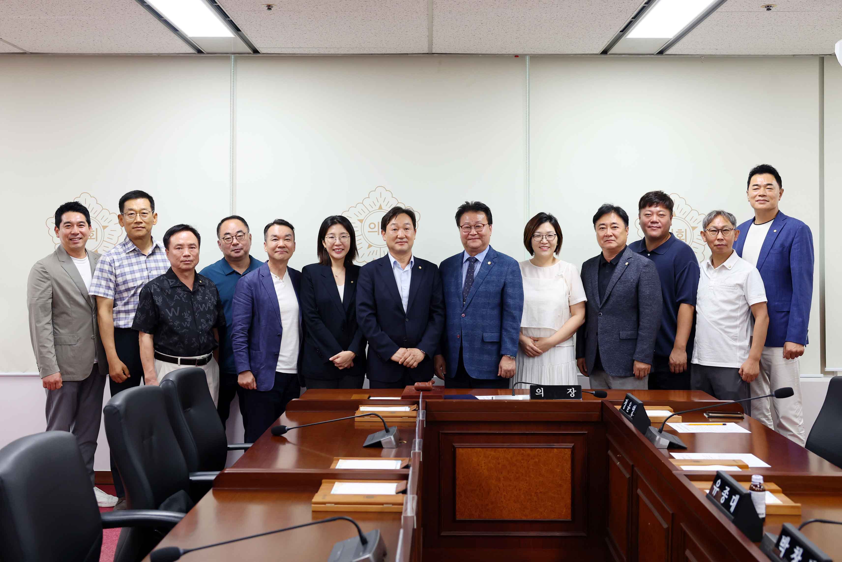 오산시의회 민주평통 오산시협의회 간담회