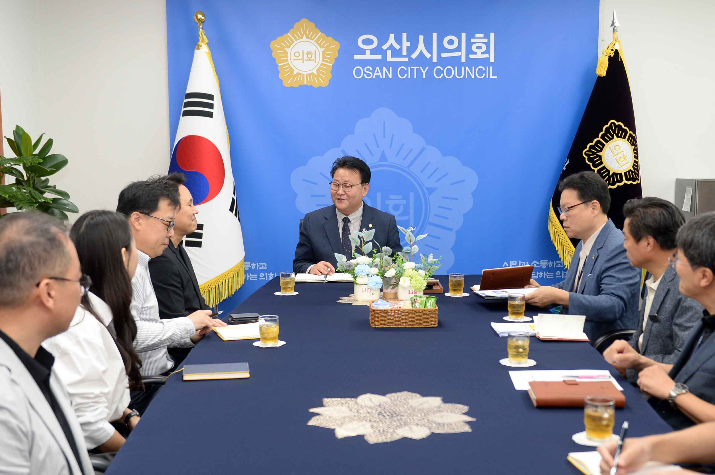 오산시의회, 어플라이드 머티어리얼즈 코리아와 협력 논의