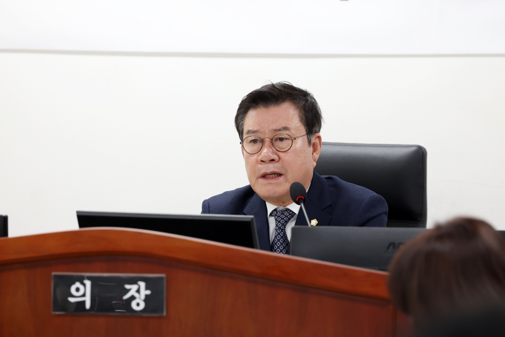 제299회 오산시의회(임시회) 시정업무보고