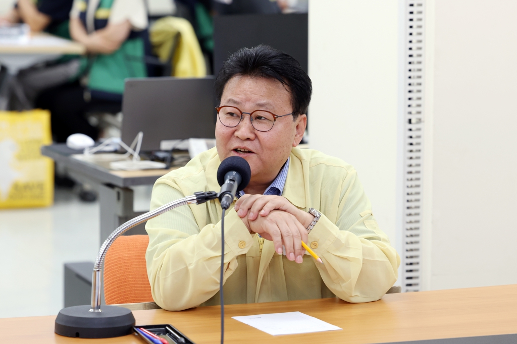 을지연습 참여기관 위문(오산시청,오산소방서,오산경찰서)