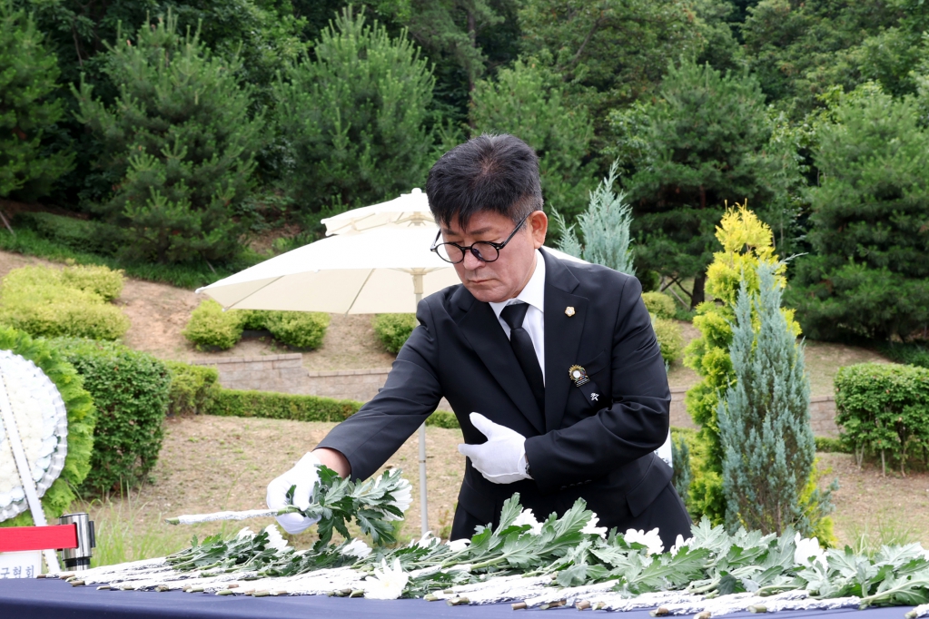 제79주년유엔군초전기념및미스미스부대전몰장병추도식_(8).JPG 이미지