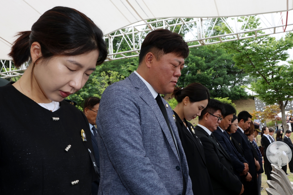 제79주년 유엔군 초전기념 및 미 스미스부대 전몰장병 추도식