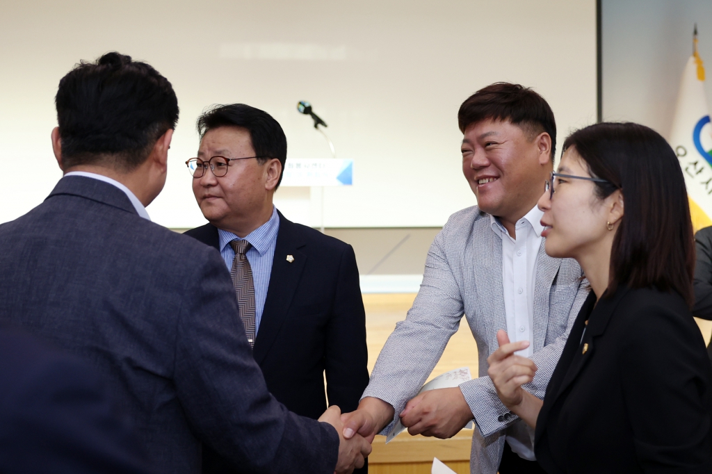 자원봉사센터 이사장 이취임식