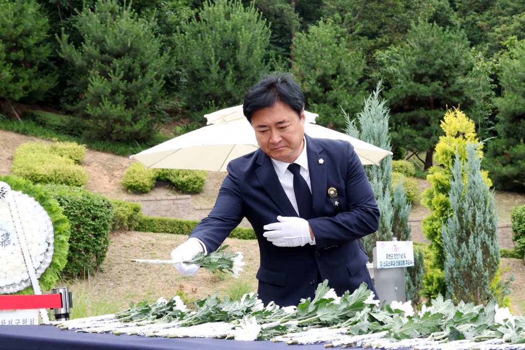 제79주년유엔군초전기념및미스미스부대전몰장병추도식_(9).JPG 이미지