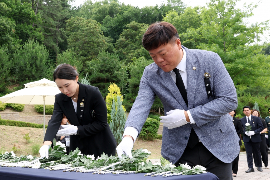 제79주년유엔군초전기념및미스미스부대전몰장병추도식_(7).JPG 이미지